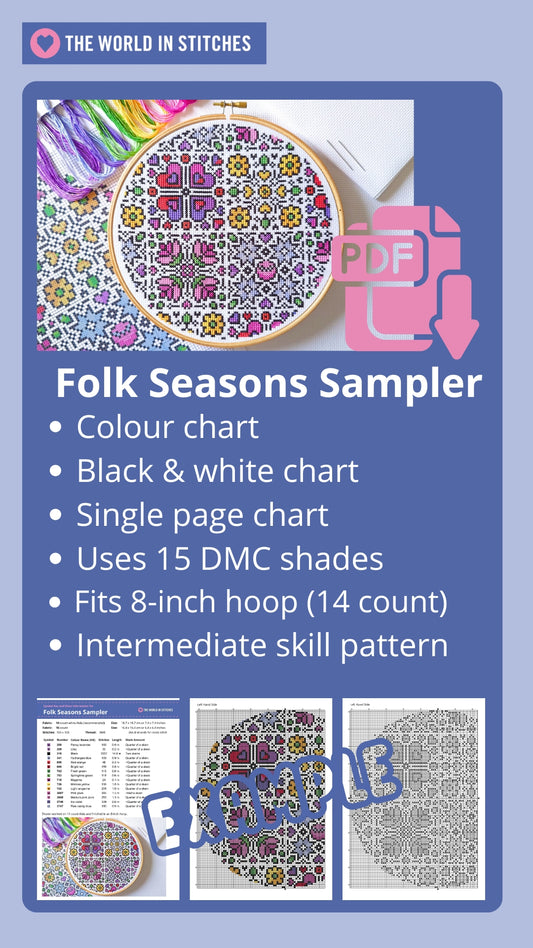 PDF Pattern for Four Seasons Sampler